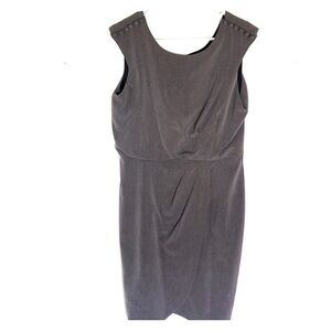 2/$30 Emma & Michele- Gray Sleeveless Knee-Length Dress Size 10
